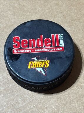 Johnstown Chiefs ECHL Hockey Puck